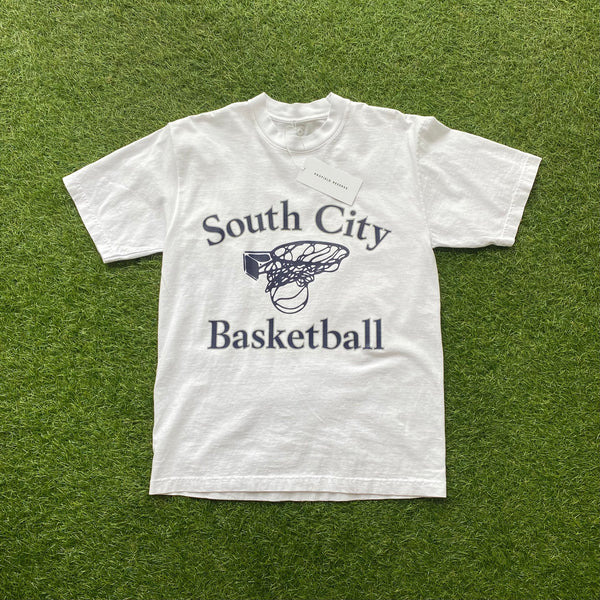 South City Basketball Tee - White (N)