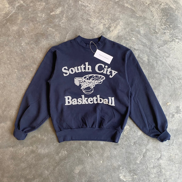 South City Basketball Sweater - Navy