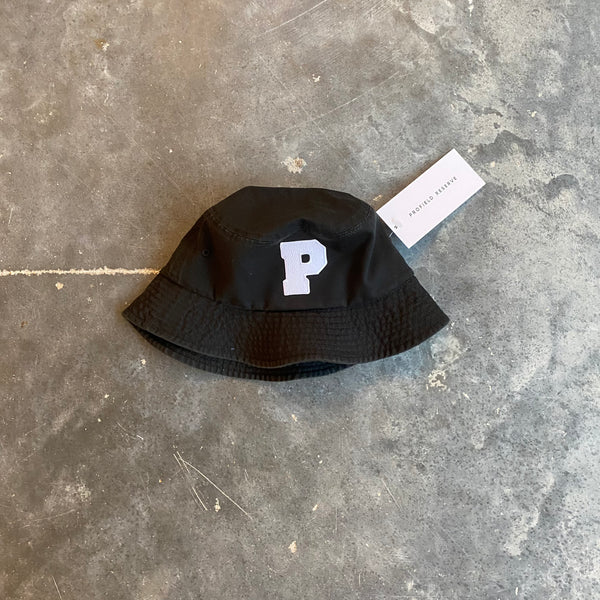 Varsity P Bucket Hat - Black